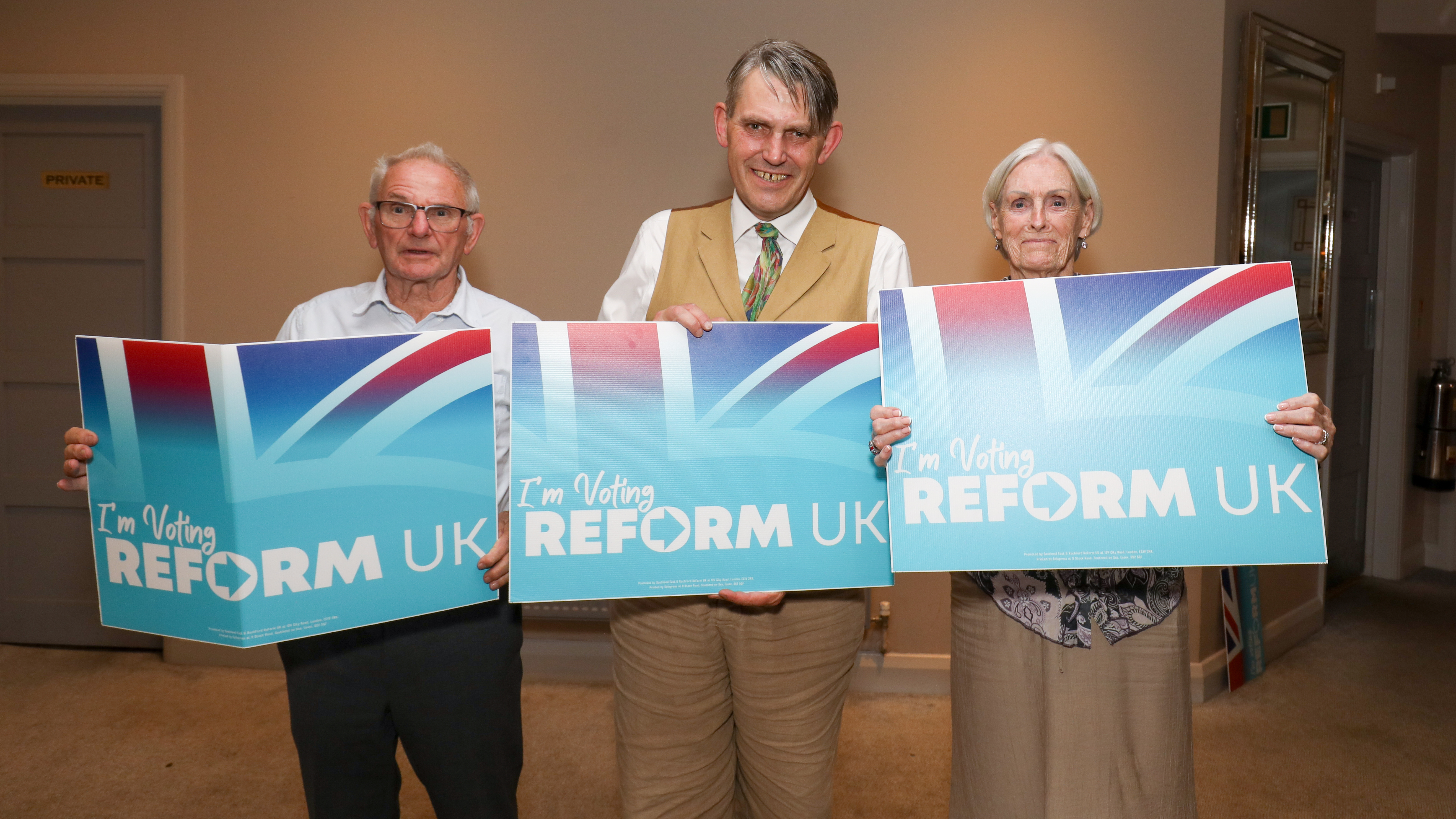 Reform UK Southend and Rochford event