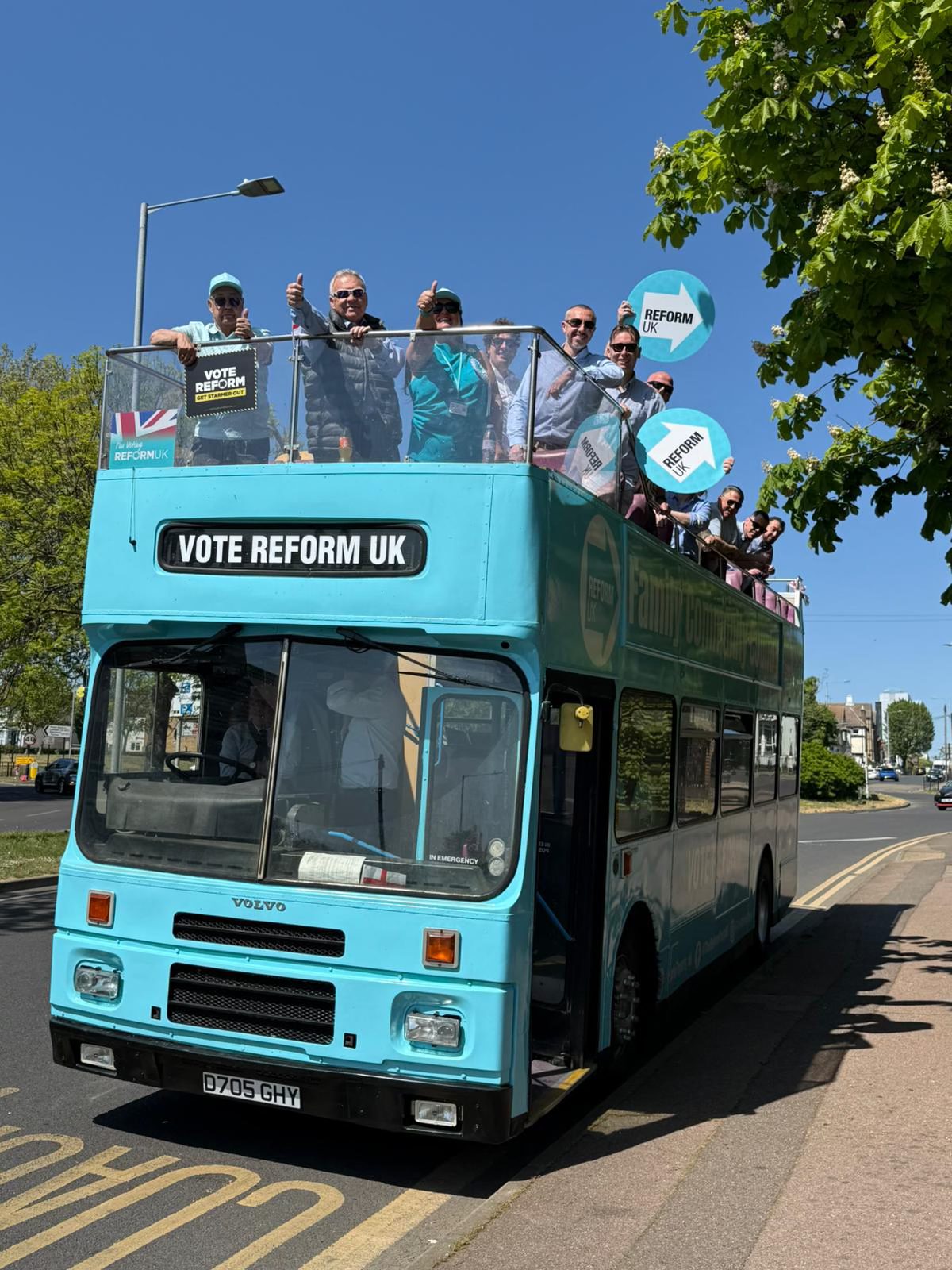 On the Reform UK battle bus